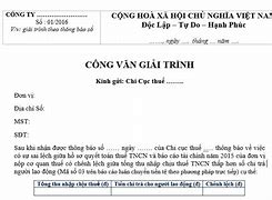 Giải Trình Cá Nhân Có Thu Nhập 2 Nơi