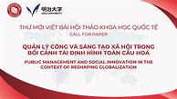 Mời Viết Bài Hội Thảo Quốc Tế 2025