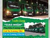 Tuyển Tài Xế Xe Tải Ở Bình Dương